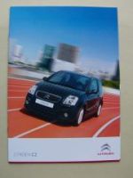 Citroen C2 Prospekt Februar 2009 +Preisliste NEU