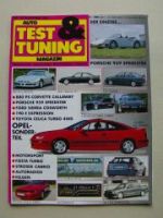 Auto Test & Tuning 10/1990 Omega SFJ,Strosek 911,959 Speester