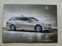 Mercedes Benz Preisliste Taxi und Mietwagen April 2010 NEU