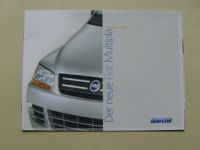 Fiat Multipla Premiere 2004 Prospekt April 2004 NEU