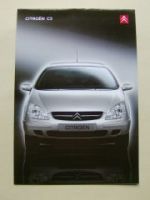 Citroen C5 Limousine Prospekt Poster Oktober 2000 NEU