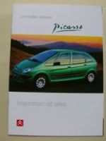 Citroen Xsara Picasso Prospekt September 1999 NEU
