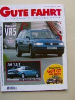 Gute Fahrt 7/1997 VW Passat VR5, A6 1.8T,VW T4,Bürstner Flirt 44