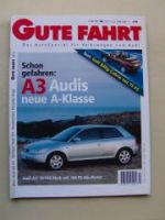 Gute Fahrt 7/1996 A3,Golf3 Cabrio,MTM A4 1.8,A8 2.8 5V,RS2