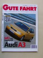 Gute Fahrt 6/1996 Audi A3,S6 plus C4,LT,20 Jahre Golf GTI