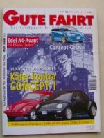 Gute Fahrt 2/1996 VW Käfer 1996/New Beetle,Caddy-Kaufberatung