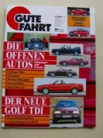 Gute Fahrt 7/1993 Porsche 968 Cabrio,911 C2 Cabrio