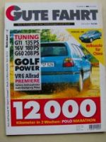 Gute Fahrt 12/1994 VW Golf3 Tuning,Porsche 962 Dauer,A4 1.6