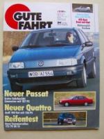 Gute Fahrt 4/1988 Audi 100, LT Sinus,412E, Golf Cabrio