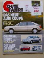 Gute Fahrt 12/1988 Audi Coupè,Audi V8,Buggy Karmann GF