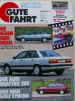 Gute Fahrt 8/1989 Audi 200 quattro 20V, Oettinger T3