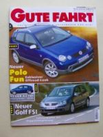 Gute Fahrt 2/2004 Polo,Princeton,Goal,Touareg R5TDI, A8 V63.0