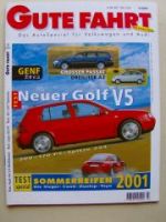 Gute Fahrt 3/2001 Audi A2,Golf4 V5,Audi MTM S8,Telematics