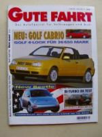 Gute Fahrt 3/1998 VW Golf3 abrio,A6 Avant 2.7T,New Beetle