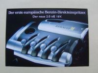 Renault Motor 2.0 idE 16V für Megane Prospektblatt 9/1999