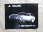 Chevrolet Nomad Concept Prospektblatt USA English Detroit North American International Auto Show Brochure 2004