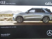 Mercedes Benz GLE V167 350de 350e 300d 350d 400d 450 580 +GLE 53 GL63+S Preisliste 5.Juni 2020