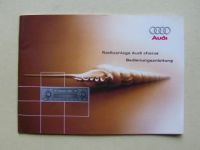 Audi Radioanlage chorus Bedienungsanleitung Mai 2001