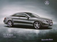Mercedes Benz Preisliste CL-Klasse BR216 63 +65 AMG Juli 2010 NE