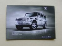 Mercedes Benz Preisliste G-Klasse Juni 2010 +G55 AMG
