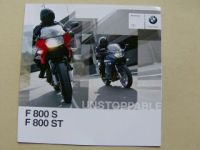 BMW F800 S 800 ST Prospekt Oktober 2009 +Preise
