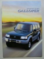 Mitsubishi Galloper Prospekt Juli 1999 NEU
