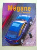 Renault Megane Coach Prospekt März 1998 NEU