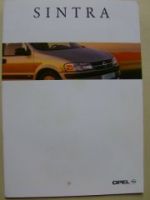 Opel Sintra Prospekt Dezember 1996 CD GLS