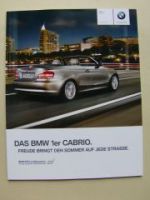 BMW 1er Cabrio E88 118i-135i, 118d-123d März 2010 NEU