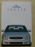 Hyundai Sonata März 1999 Prospekt NEU