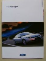 Ford Cougar Prospekt März 2000 +V6 NEU