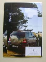 Renault Scènic RX4 Prospekt August 2000 +Preisliste