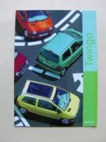Renault Twingo Prospekt +Initiale März 1999