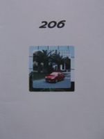 Peugeot 206 +S16 + Roland Garros 6/2000+Preislisten NEU