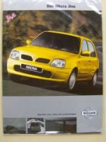 Nissan Micra Jive Prospekt Dezember 1999 NEU