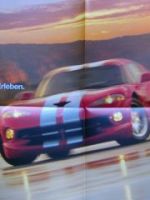 Chrysler Viper Poster November 1997 NEU Rarität