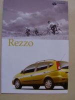 Daewoo Rezzo Prospekt 10/2000 NEU