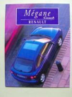 Renault Mègane Coach Prospekt April 1997 NEU