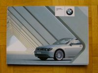 BMW Original Leichtmetallräder 2003 Prospekt E46 E36 Z3 Z4 E65 X