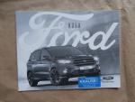 Ford Kuga +ST-Line Preisliste  24.April 2017