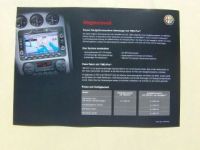 Alfa Romeo Navigationssystem +TMC-Pro Infoblatt