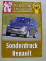 Auto Bild 45/2009 Renault Goldenes Lenkrad
