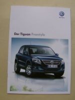 VW Tiguan Freestyle Prospekt Juni 2010 NEU 5N