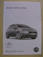 Fiat Grande Punto Actual September 2009 NEU