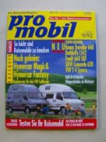 pro mobil 9/1992 Hymercar Magic & Fantasy,T4 syncro,SKW