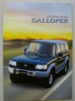 Mitsubishi Galloper Prospekt April 2000 NEU