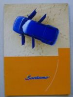 Mitsubishi Santamo Prospekt Juli 1999 NEU