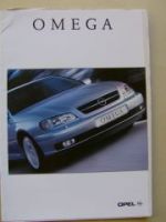 Opel Omega B Facelift +Caravan Prospekt September 1999