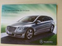 Mercedes Benz R-Klasse neue Generation Poster 2010 NEU