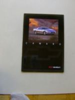 Chevrolet Camaro Prospekt +Preisliste Oktober 1998 NEU